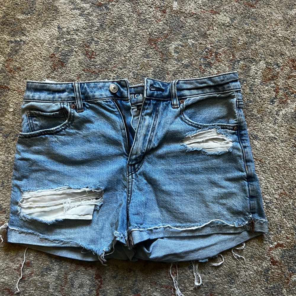 American Eagle Outfitters Mom shorts Light Blue Denim